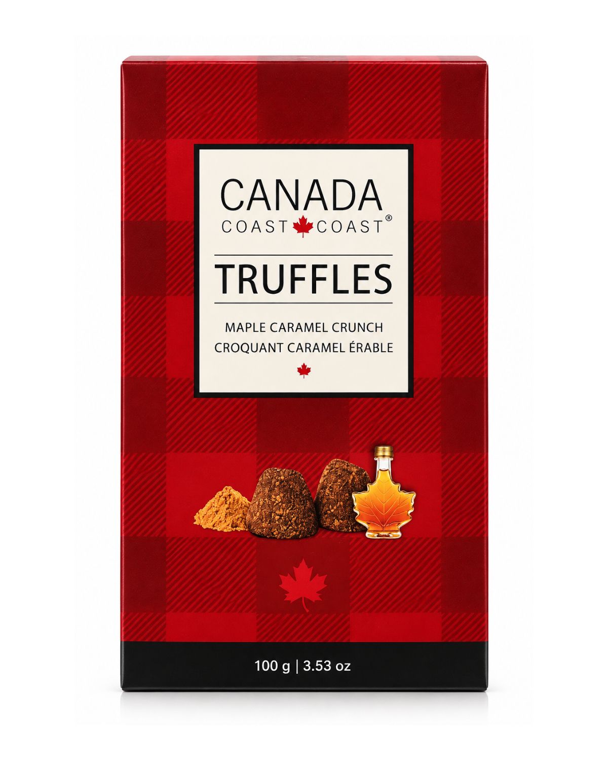 Canada Coast to Coast Maple Caramel Crunch Truffles 5.28 Oz