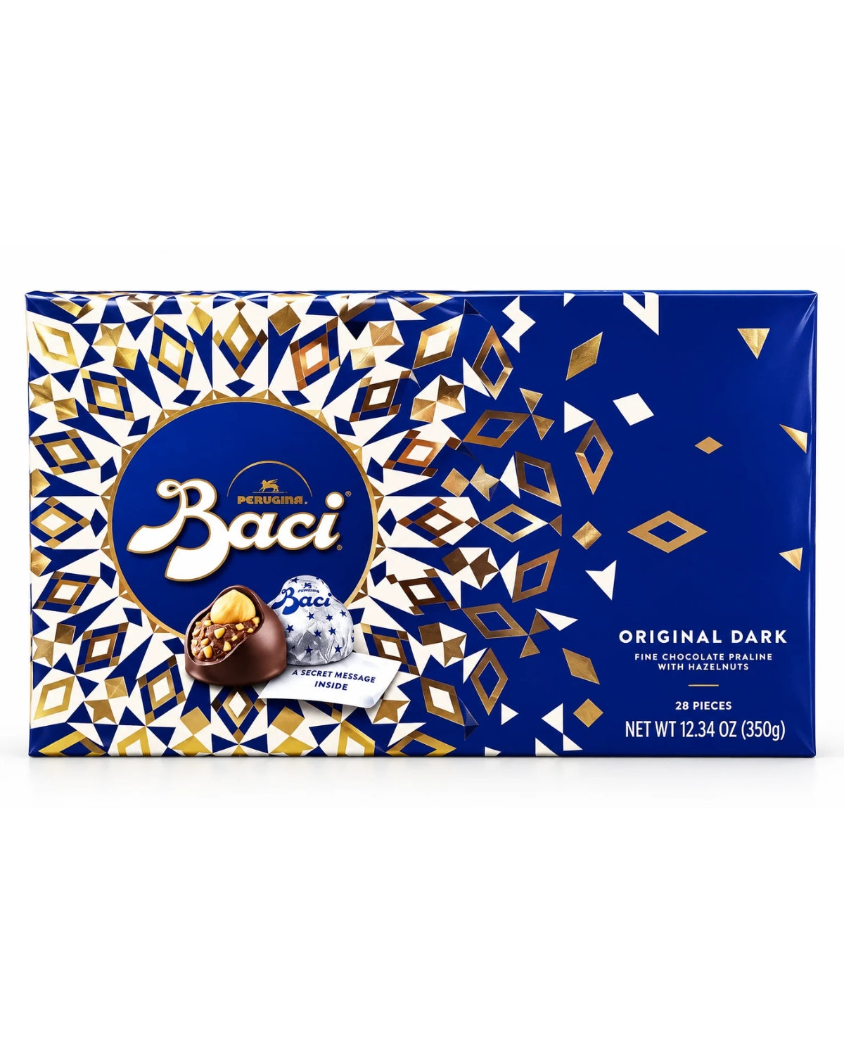 Perugina Baci Original Dark Chocolate Pralines, 28 Pieces, 12.34 oz