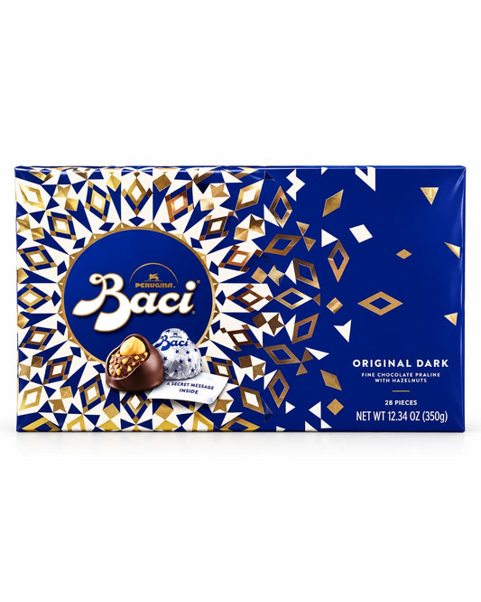 Perugina Baci Original Dark Chocolate Pralines, 28 Pieces, 12.34 oz