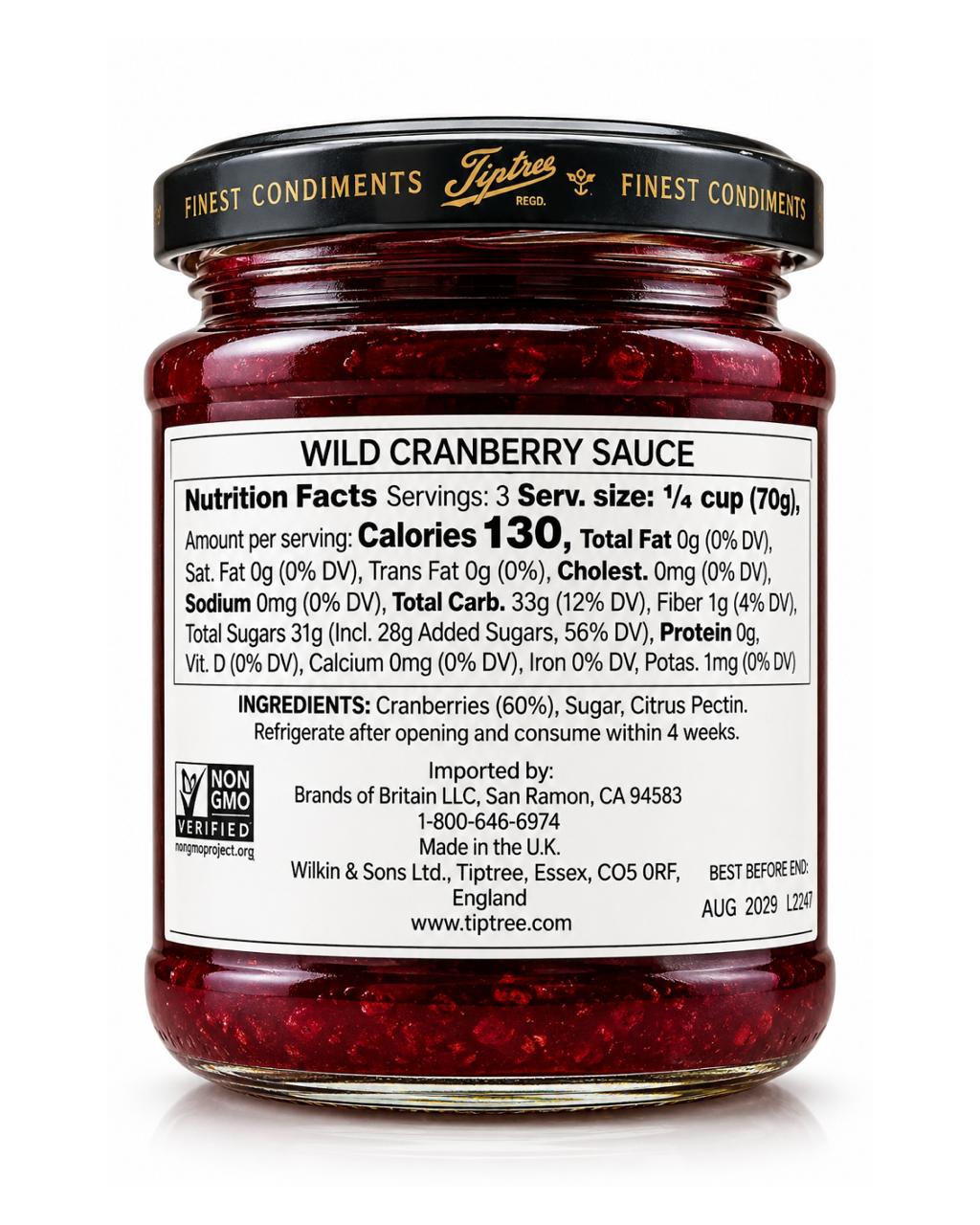 Tiptree Cranberry Sauce 210 G