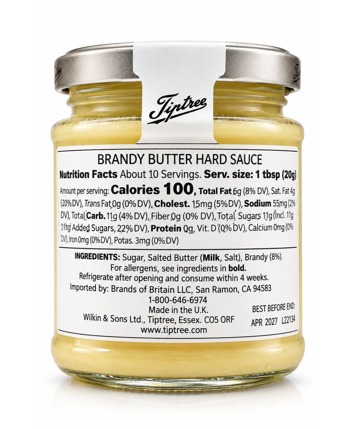 Tiptree Brandy Butter 170 G