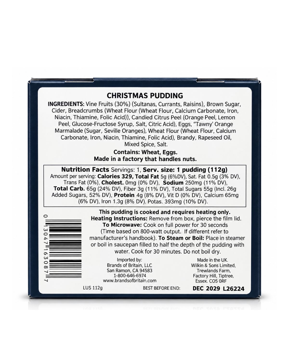 Tiptree Christmas Pudding 112 G