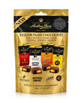 Anthon Berg Dark Chocolate Liqueurs Mini Bars Bag 3.53 Oz