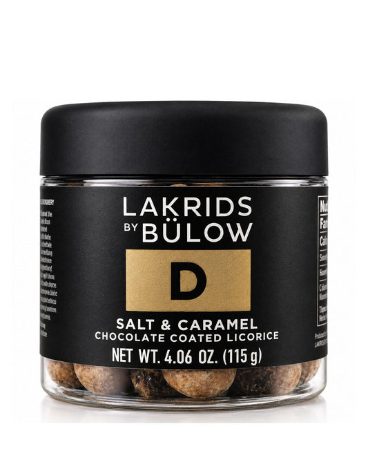 Lakrids Sea Salt Caramel Chocolate Covered Licorice 115 G