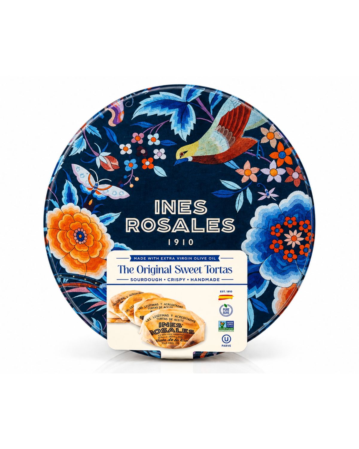 Ines Rosales Sweet Olive Tortas Gift Tin 150 G