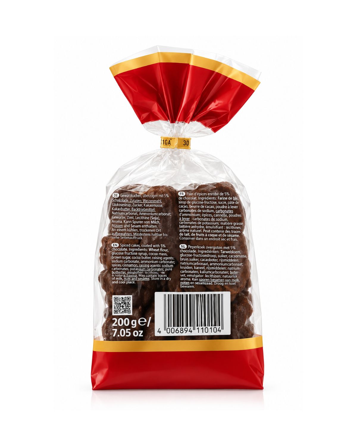 Lambertz Chocolate Gingerbread Spice Cakes Printen 7.05 Oz