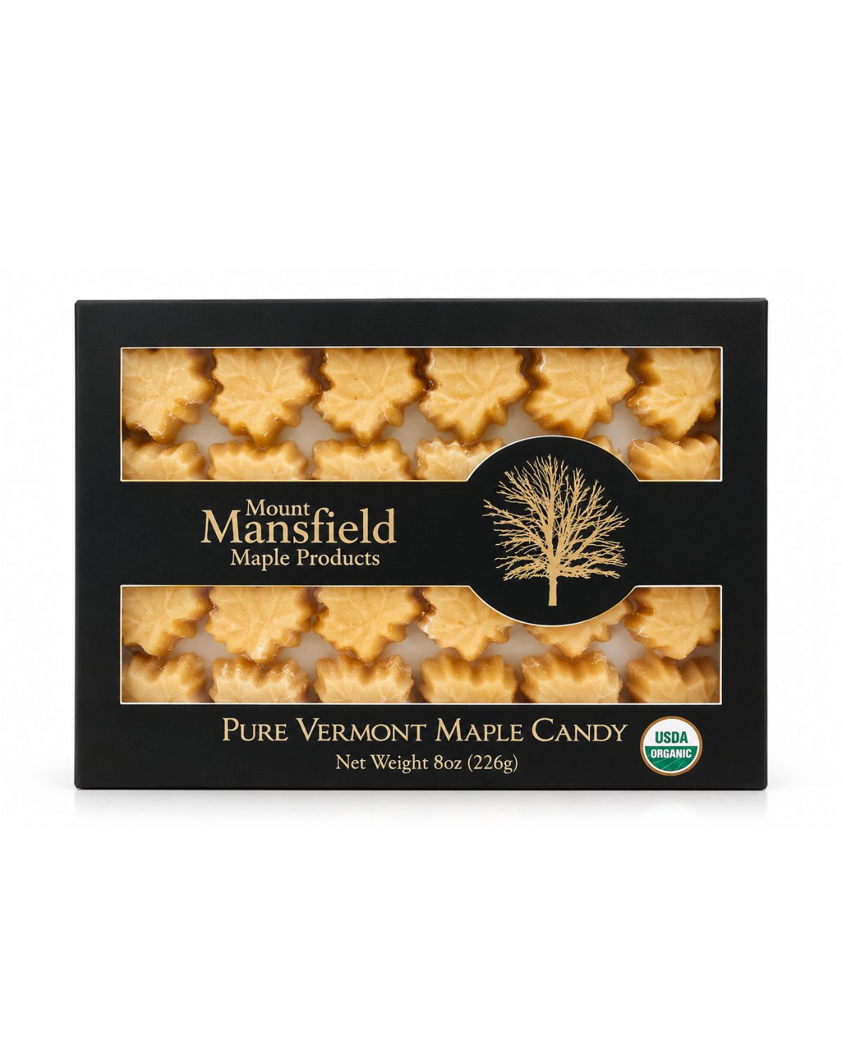 Mount Mansfield Vermont Maple Candy 8 Oz
