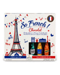 Abtey So French! Dark Chocolate Liqueur Bottles Gift Box – 12 Pieces (5.46 oz)