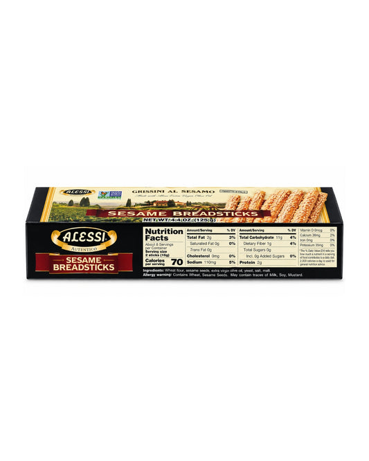 Alessi Grissini al Sesamo Sesame Breadsticks 4.4 oz (125 g)