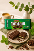 ARNOTTS TIM TAM MINT BISCUITS