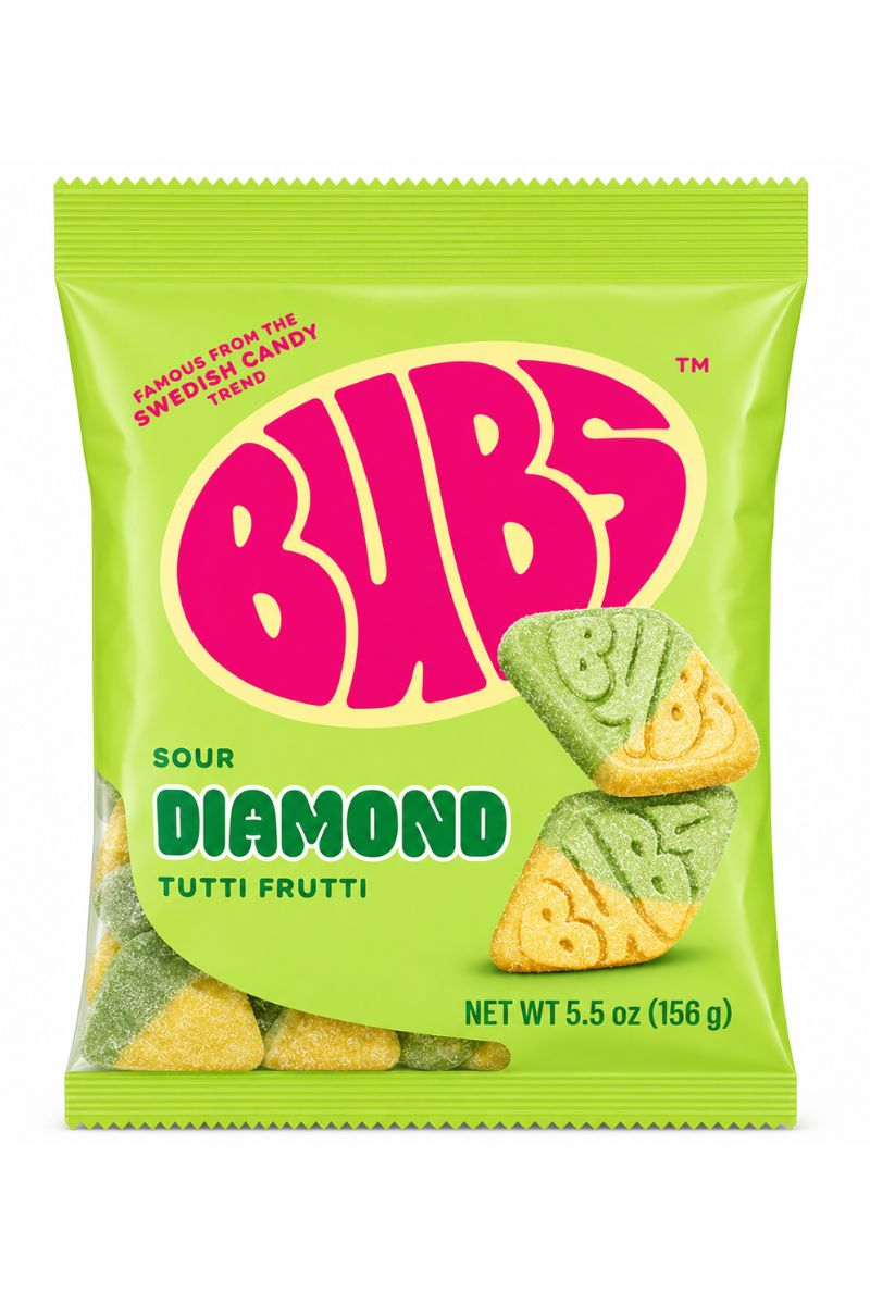 BUBS DIAMOND TUTTI FRUTTI GUMMIES