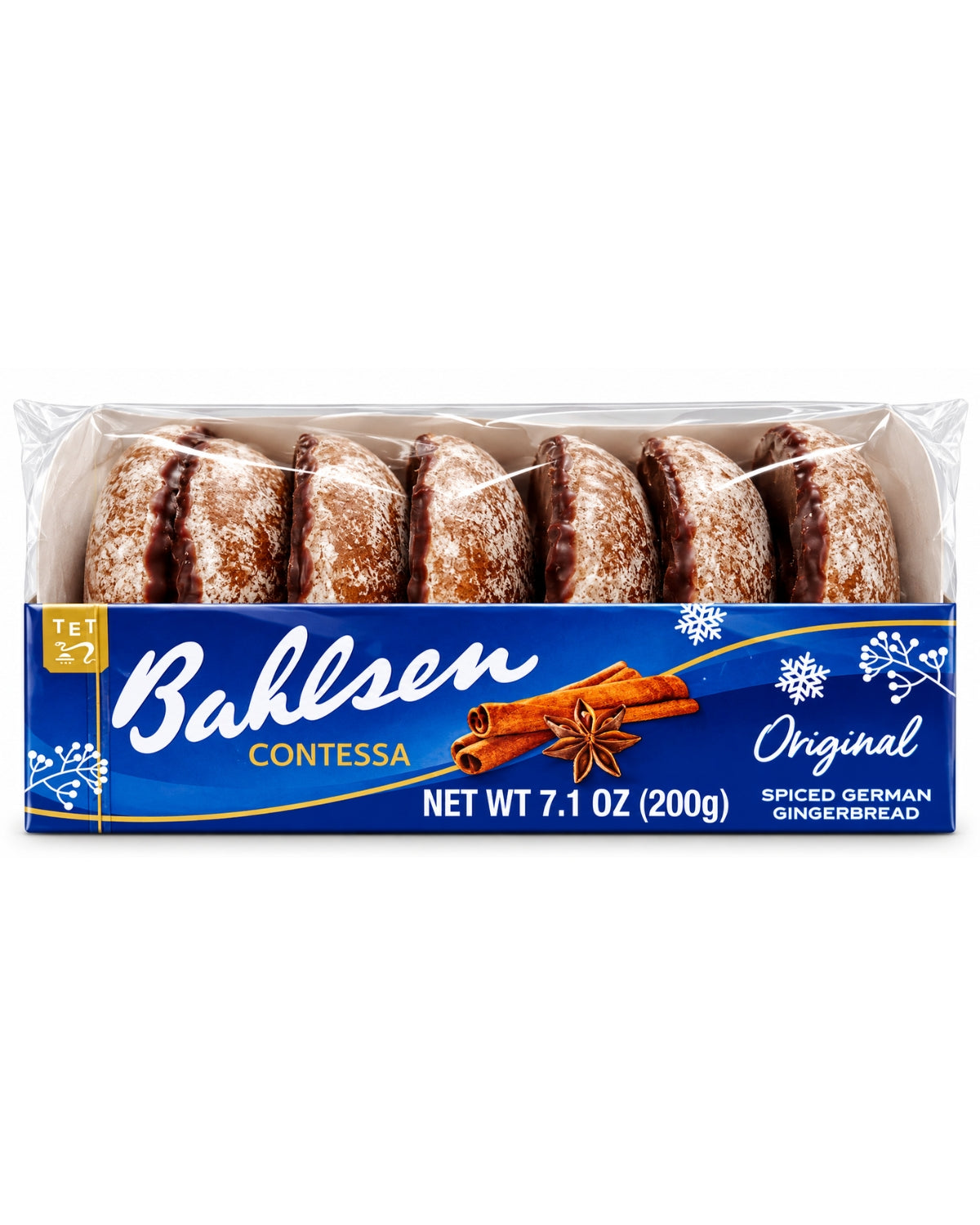 Bahlsen Contessa Original Spiced German Gingerbread, 7.1 oz
