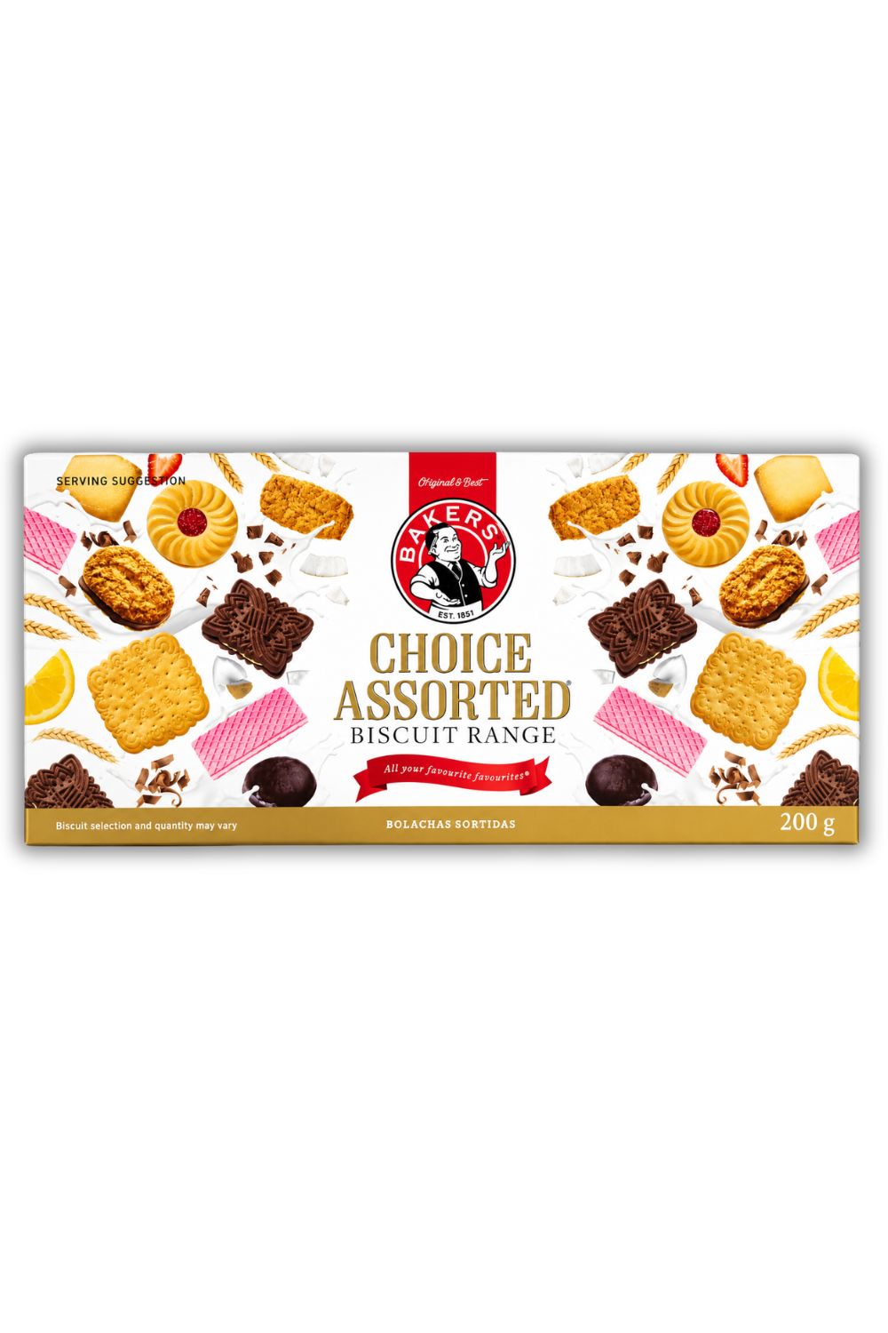 Bakers Choice Assorted Biscuit Range 200 g imported South African assorted sweet biscuits