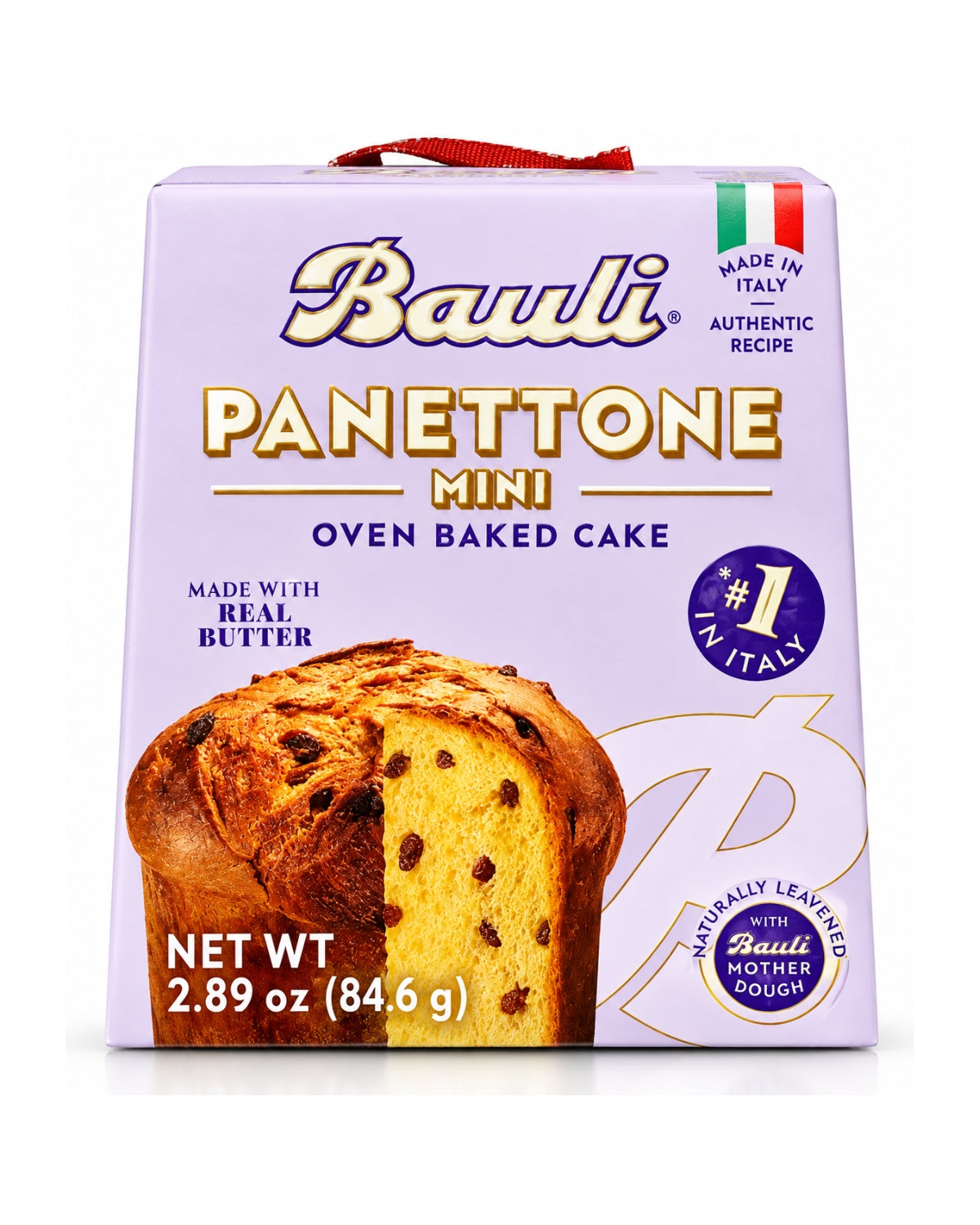 Bauli Mini Classic Panettone – Italian Christmas Sweet Bread, 85 g