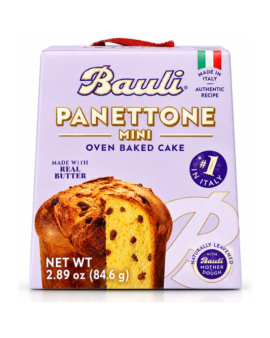 Bauli Mini Classic Panettone – Italian Christmas Sweet Bread, 85 g