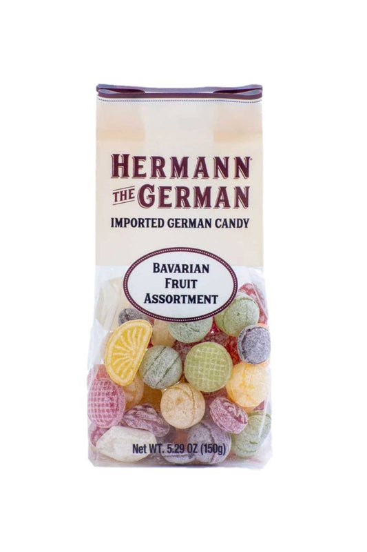 HERMANN THE GERMAN BAVARIAN FRUIT ASSORTMENT CANDY