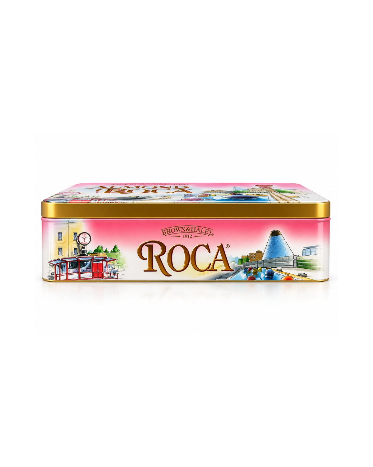 Brown & Haley Almond ROCA Seattle Collectible Tin 10 oz (284 g)
