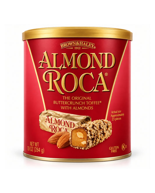 Brown & Haley Almond ROCA Collectible Tin 10 oz (284 g)