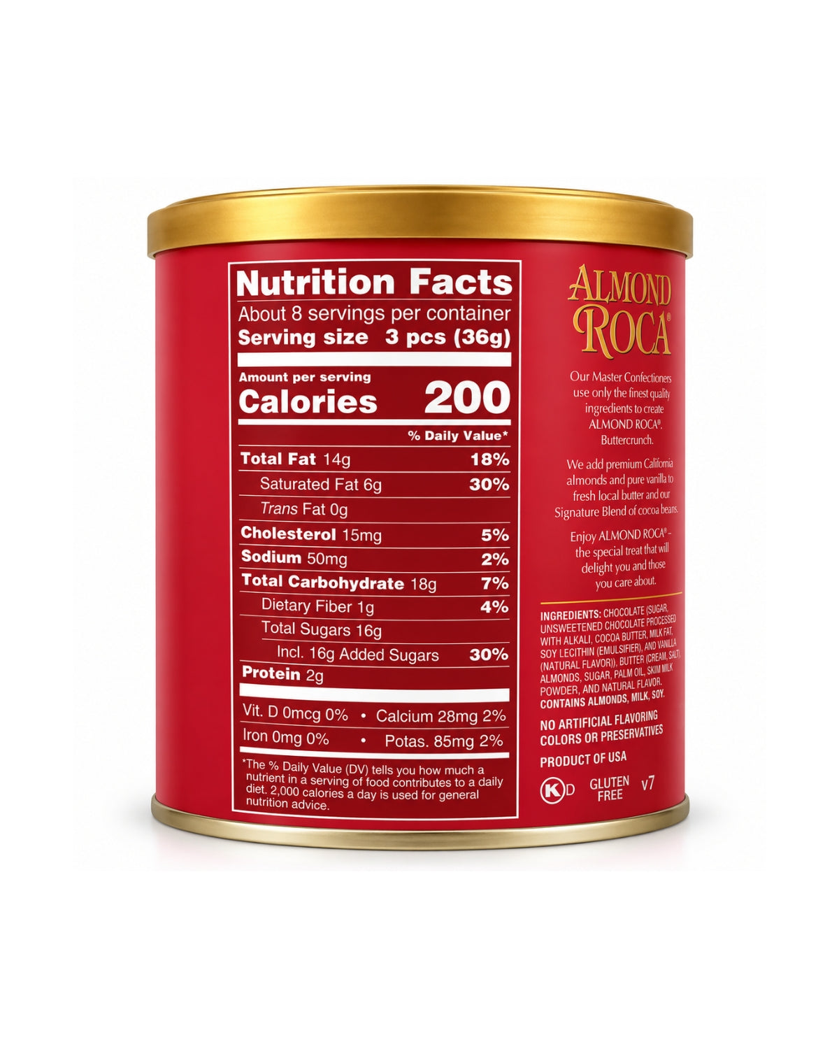 Brown & Haley Almond ROCA Collectible Tin 10 oz (284 g)
