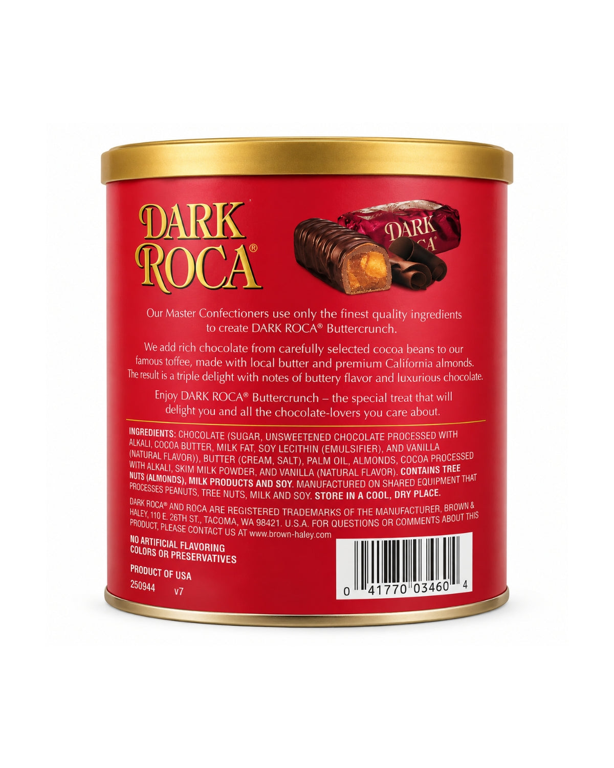 Brown & Haley Dark ROCA Collectible Tin 10 oz (284 g)
