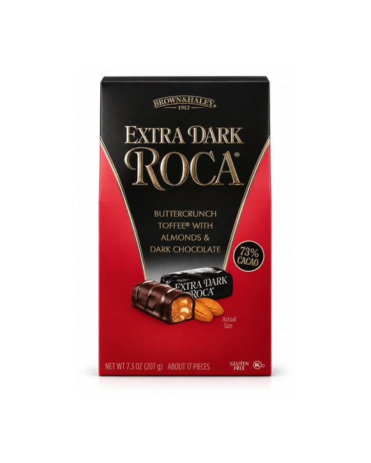 Brown & Haley Extra Dark ROCA Buttercrunch Toffee 7.3 oz (207 g)