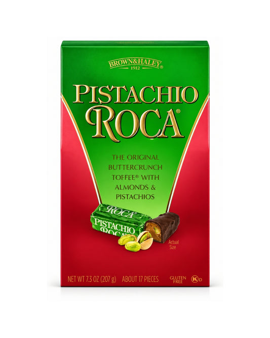 Brown & Haley Pistachio ROCA Buttercrunch Toffee 7.3 oz (207 g)