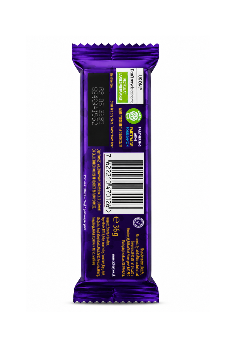 Cadbury Wispa Chocolate Bar