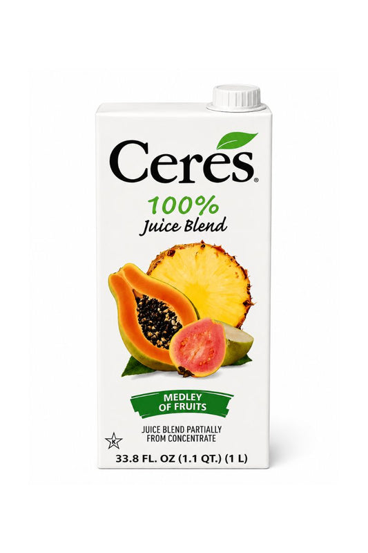 Ceres Medley of Fruits 100% Juice Blend 1L — South African mixed fruit juice carton