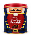 Chocolat Mathez French Cocoa Truffles – Nutcracker Christmas Gift Tin, 8.8 oz (250 g)
