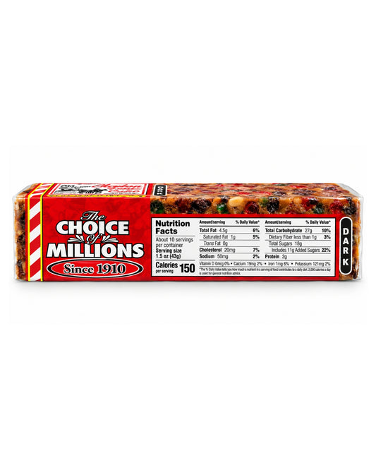 Claxton Old Fashioned Dark Fruit Cake 16 oz (1 lb)