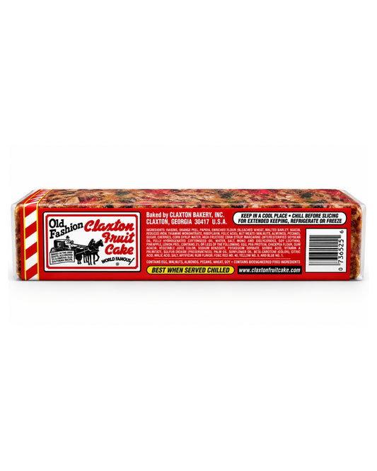 Claxton Old Fashioned Fruit Cake Regular 16 oz (1 lb)