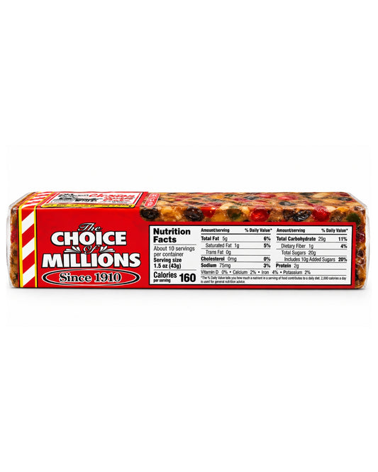 Claxton Old Fashioned Fruit Cake Regular 16 oz (1 lb)