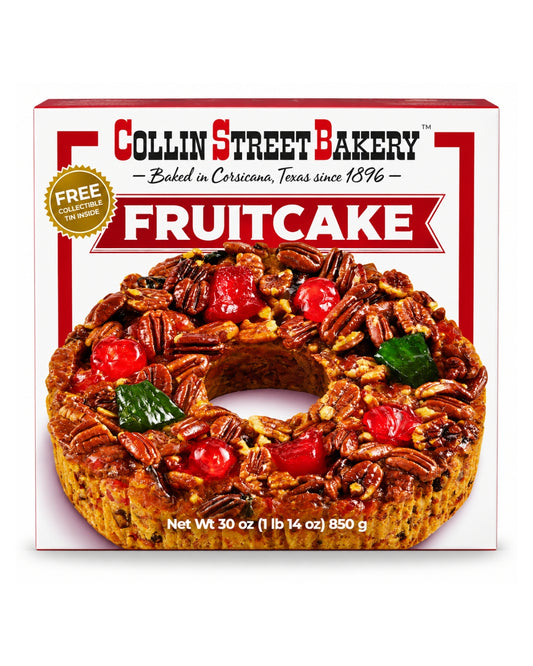 Collin Street Bakery DeLuxe Fruitcake 1lb 14 oz (850)g