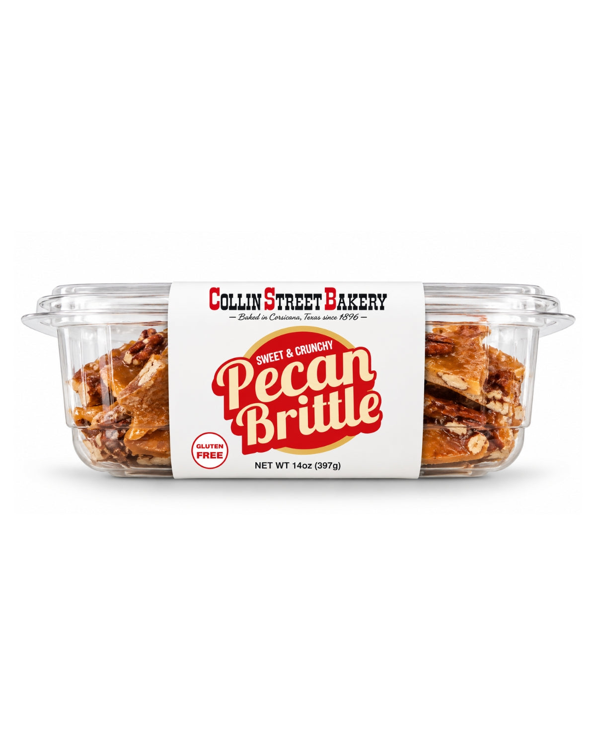 Collin Street Bakery Sweet & Crunchy Pecan Brittle 14 oz (397 g)