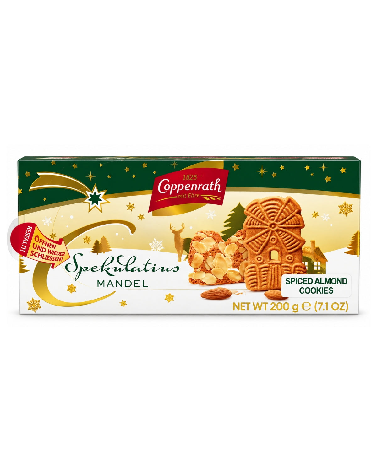 Coppenrath Spekulatius Mandel German Spiced Almond Cookies – 7.1 oz (200 g)