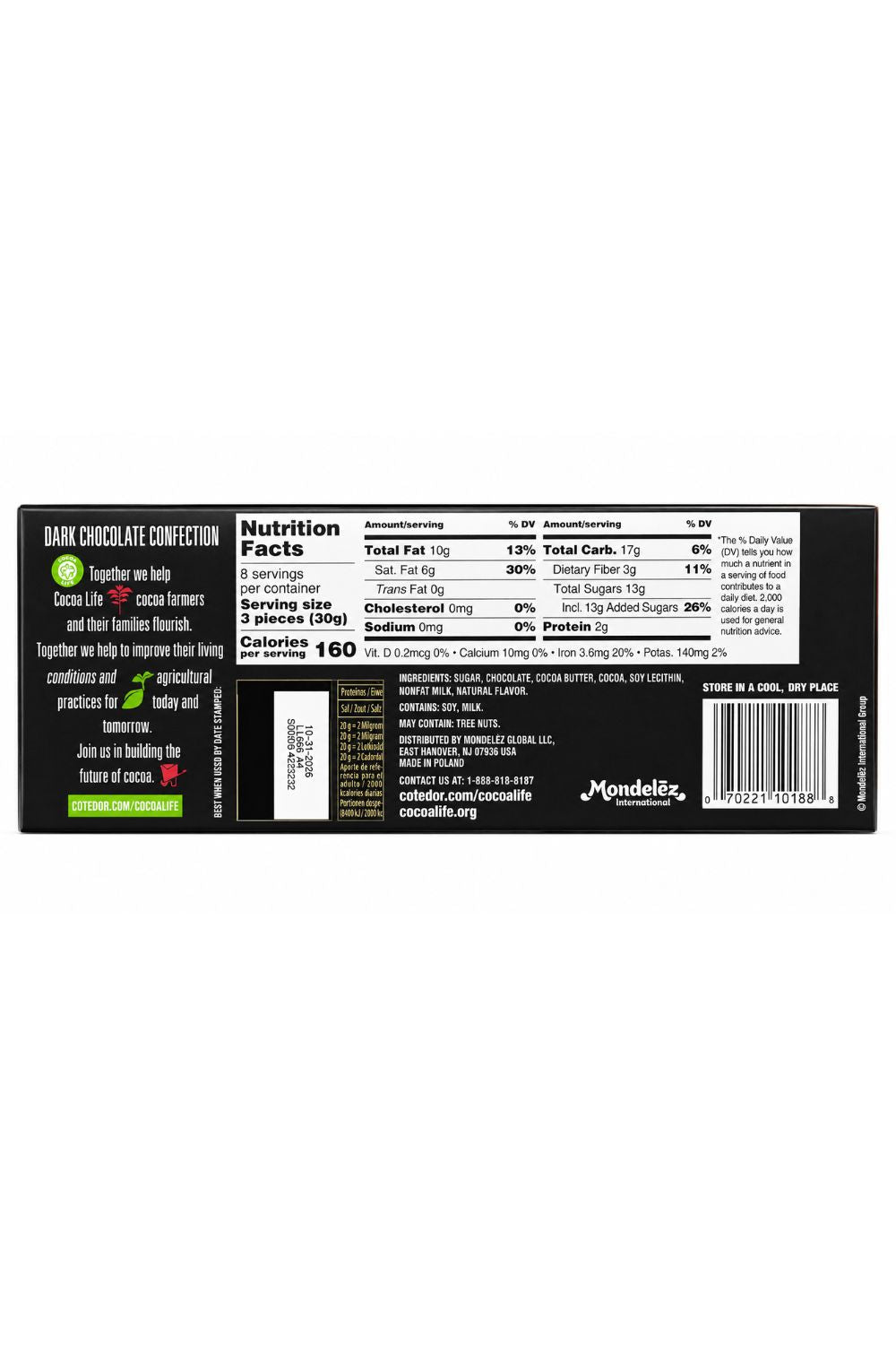 Cote D'or Dark Mignonnettes,8.4 oz