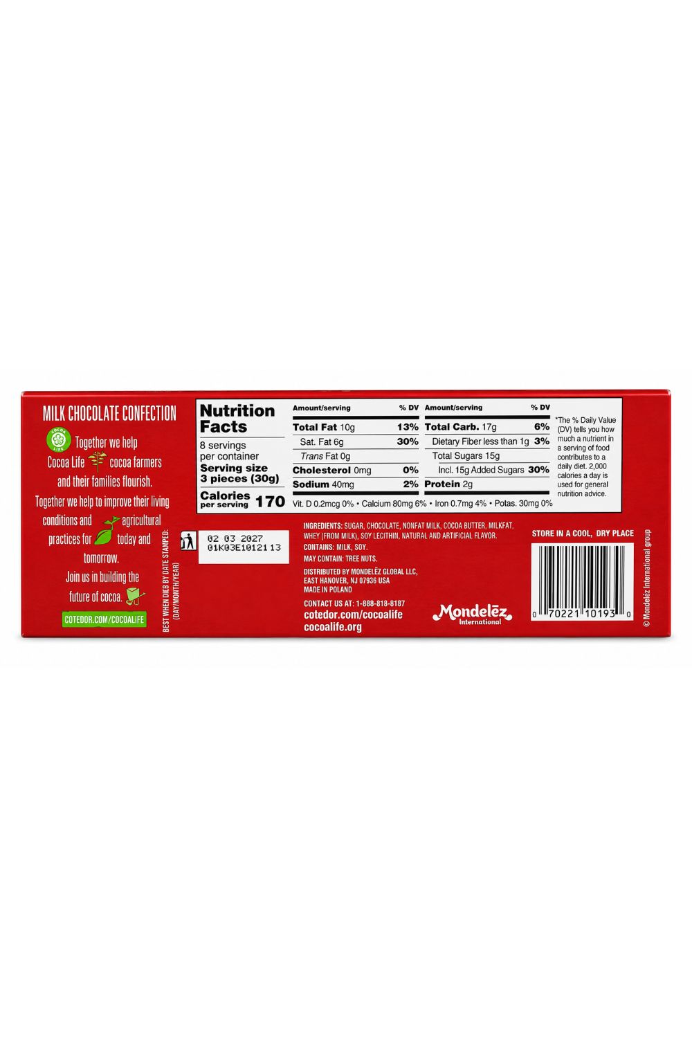 Cote D'or Milk Mignonnettes,8.4 oz