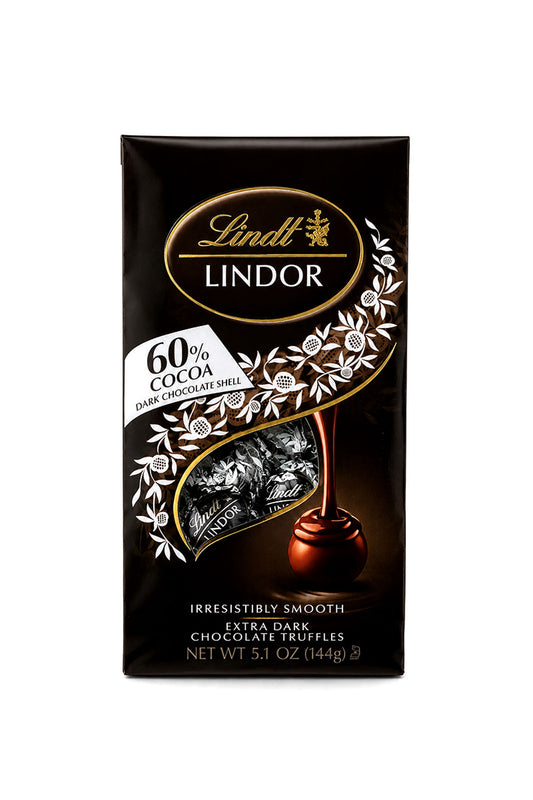 Lindt LINDOR 60% Extra Dark Chocolate Truffles