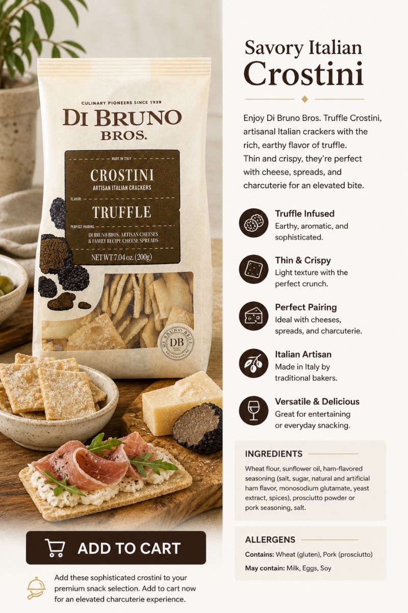 DI BRUNO TRUFFLE CROSTINI