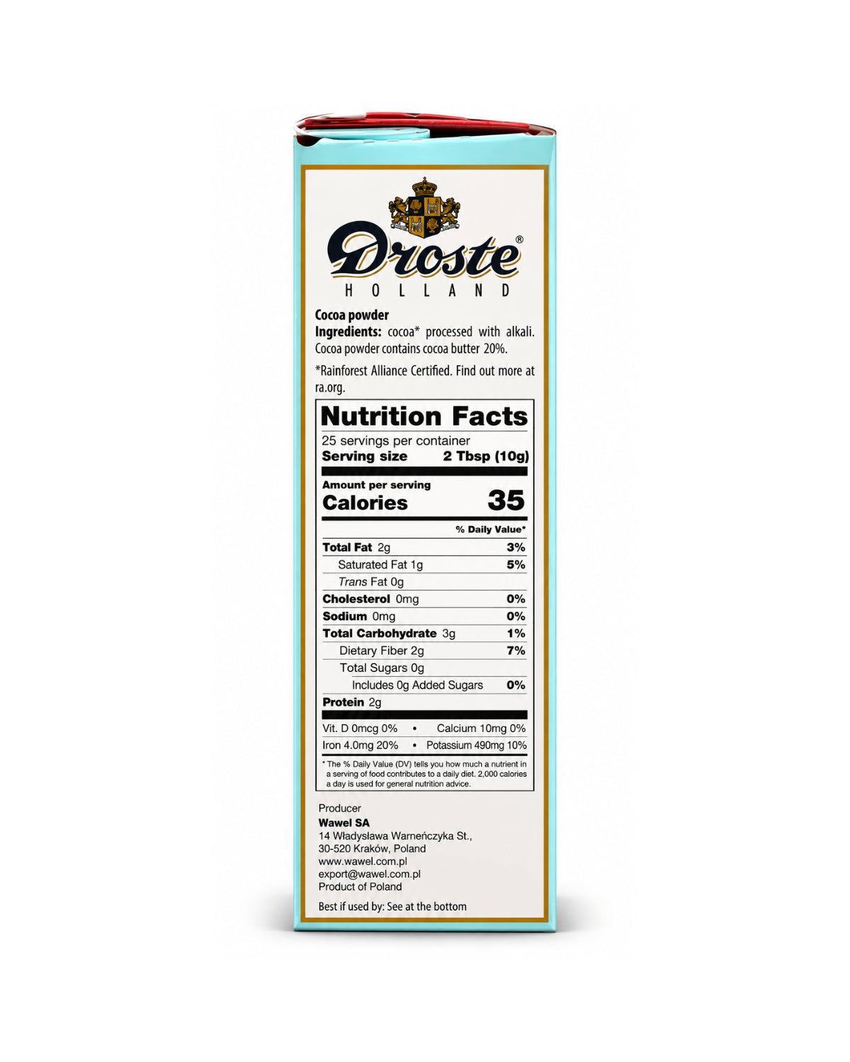 Droste Holland Cocoa – Dutch Cocoa Powder, 8.8 oz (250 g)