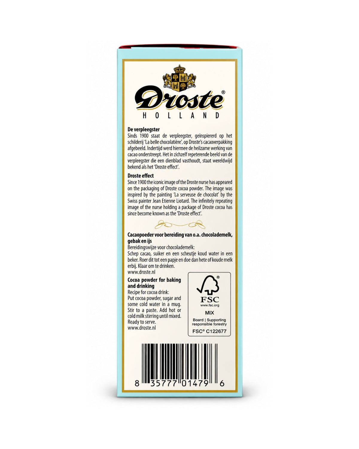 Droste Holland Cocoa – Dutch Cocoa Powder, 8.8 oz (250 g)