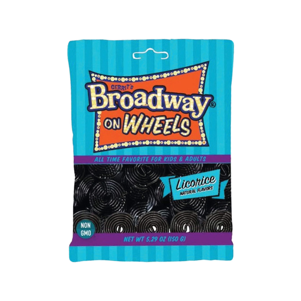 GERRITS BLACK LICORICE WHEELS