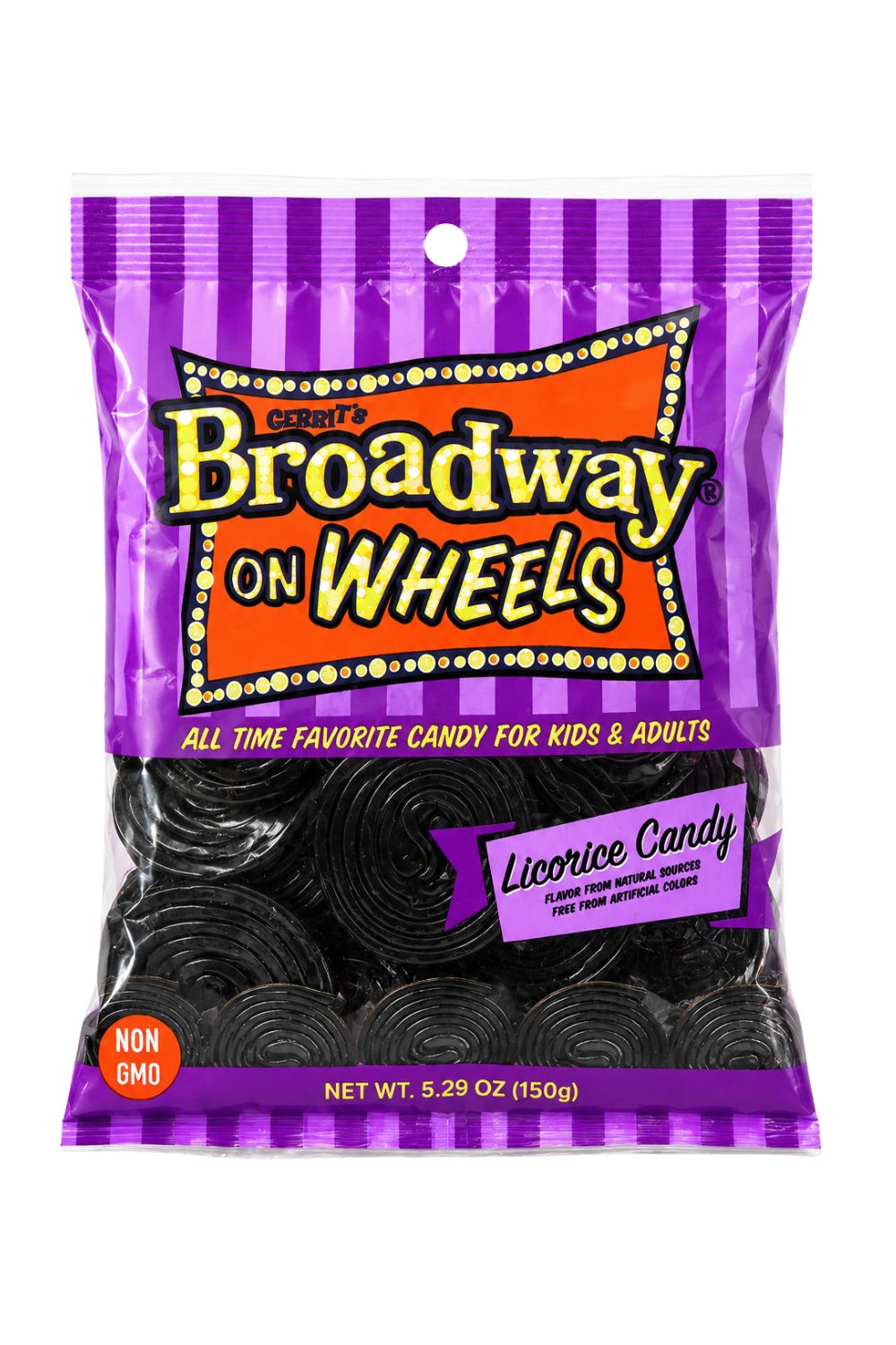 Gerrits Black Licorice Wheels,5.29 oz.