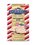 Ghirardelli Peppermint Bark Squares 7.9 oz (224.2 g) – Limited Edition Holiday Chocolate