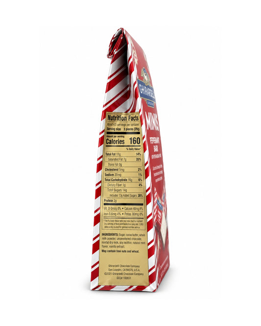 Ghirardelli Minis Peppermint Bark 4.3 oz (122.4 g) – Holiday Sharing Chocolate