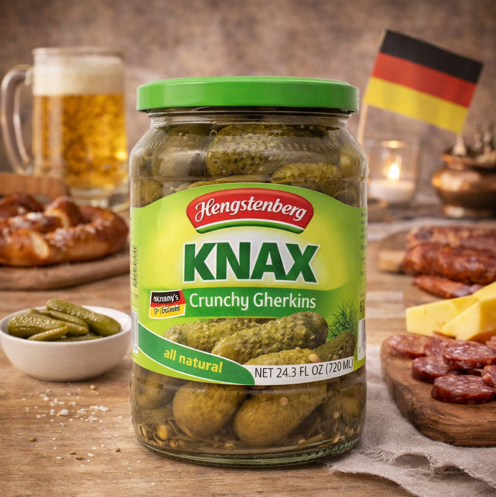 HENGSTENBERG KNAX CRUNCHY GHERKIN PICKLES