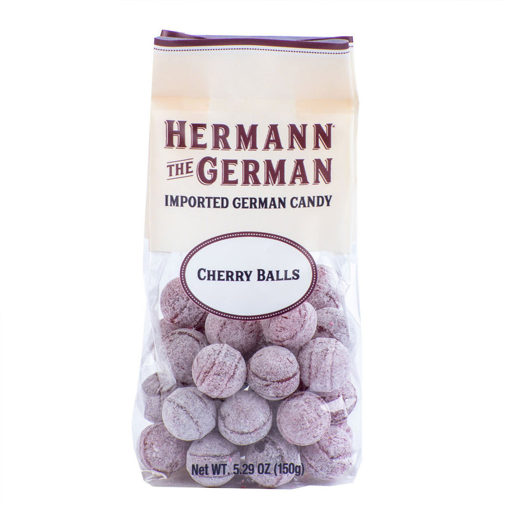 HERMANN THE GERMAN CHERRY BALLS CANDY