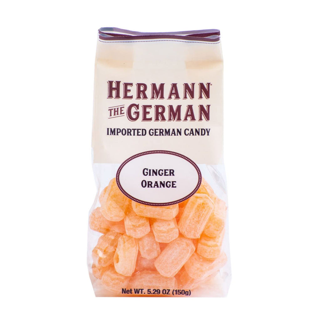 HERMANN THE GERMAN GINGER ORANGE CANDY