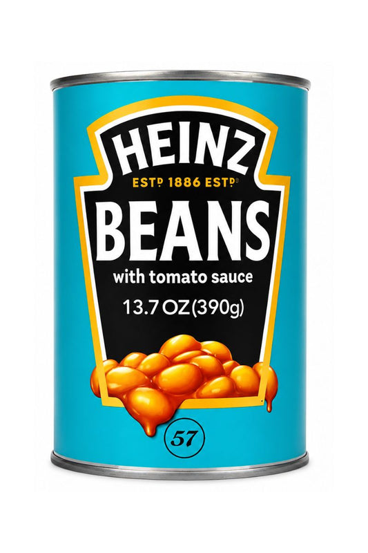 Heinz Beans with Tomato Sauce – Classic British Baked Beans, 13.7 oz (390g)