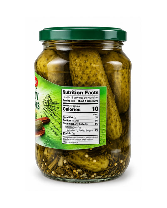 Hengstenberg Crunchy Gherkins 24.3 fl oz (720 mL)